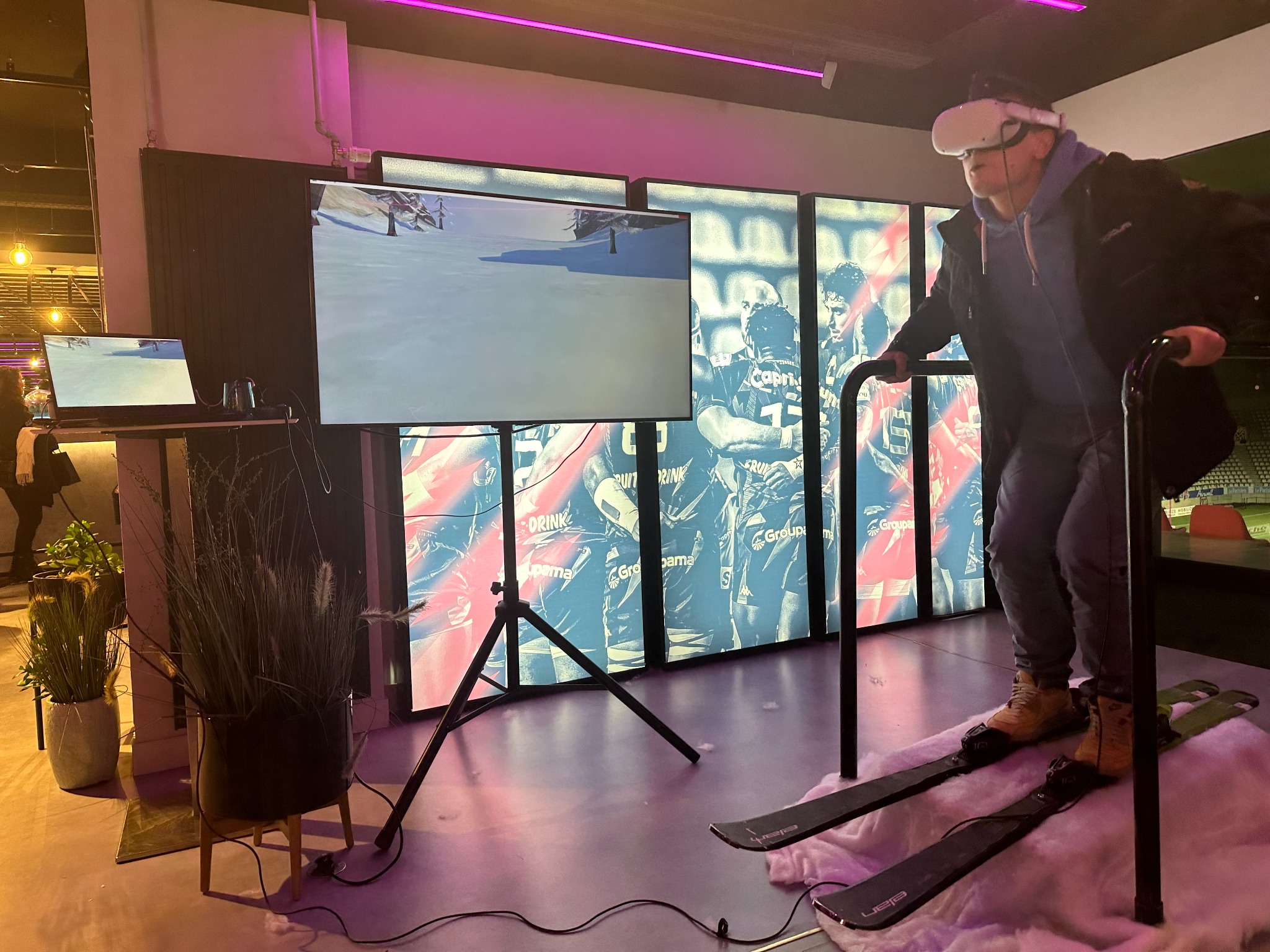 Simulateur ski VR